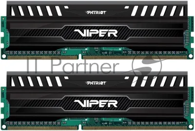 Оперативная память Patriot Viper 3, DDR3, 16GB (2x8 GB), 1866 MHz, CL10, DIMM, радиатор, черный