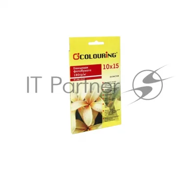 Фотобумага CG-БГ-180-10х15-25 глянцевая, 180г/м2, 10х15см, 2880 dpi 25л