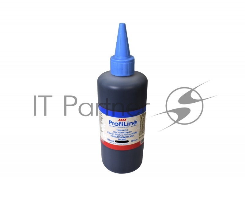 Чернила для принтеров Epson StylusPhoto R200/R300/R300M/RX500/RX600/R300 CISS ink черный 250 мл водн ProfiLine