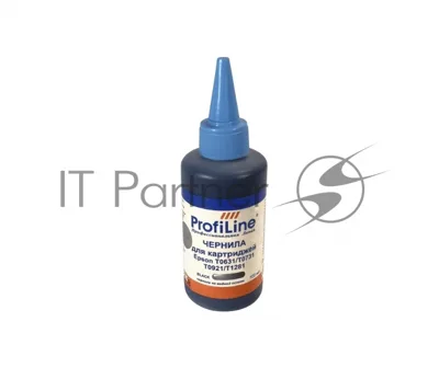 Чернила ProfiLine PL-T0631/T0731/T0921/T1281 для принтеров Epson C67/C79/C87/C91/CX3700/4100/4300/4700/3900/3905/4900/TX106/109/T117/119/T26/T27 S22/SX125/130/420W/425W/Office BX305F/BX305FW черный водн 100 мл