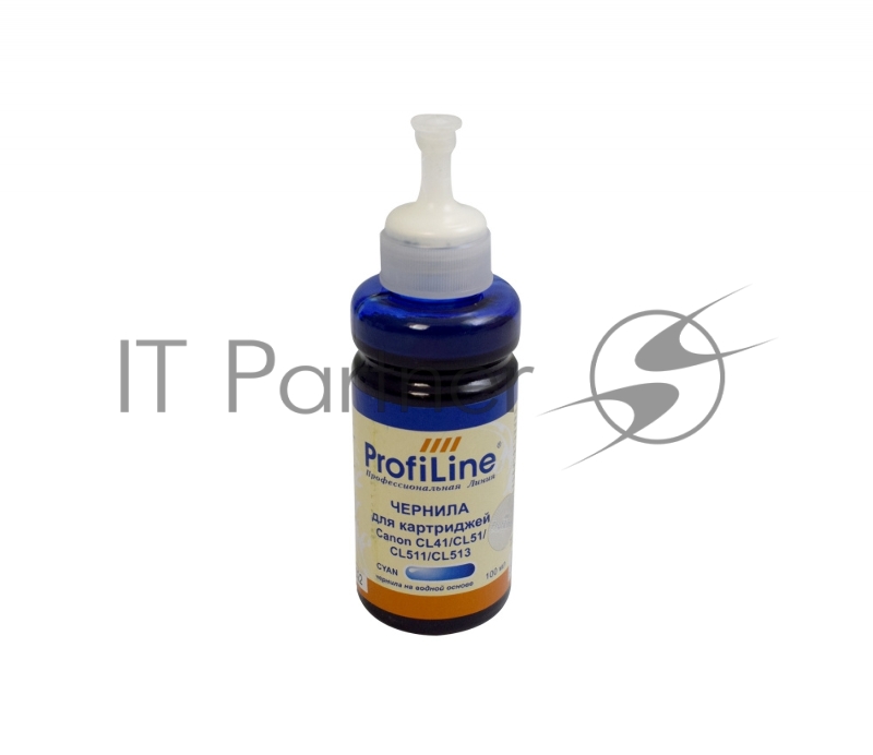 Чернила ProfiLine PL-CL 41/CL 51/CL 511/CL 513 для Canon Cyan 100 мл водн