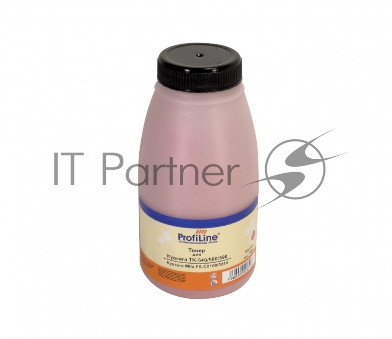 Тонер ProfiLine TK-540/580/590 Magenta для принтеров Kyocera Mita FS-C5100/5250 100 гр Фасовка РФ