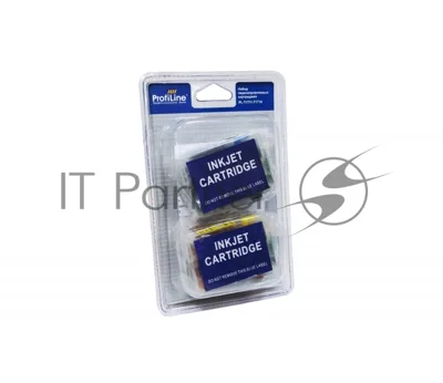 Перезаправляемые картриджи ProfiLine T1711-T1714 для принтеров Epson Expression Home XP-33/103/203/207/303/306/323/403/406 водные заправленные Bk-14мл/CMY-9мл с чипом