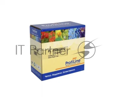 Картридж лазерный ProfiLine PL-106R02610 для принтеров Rank Xerox Phaser 7100 Magenta 9000 копий (2шт/уп)