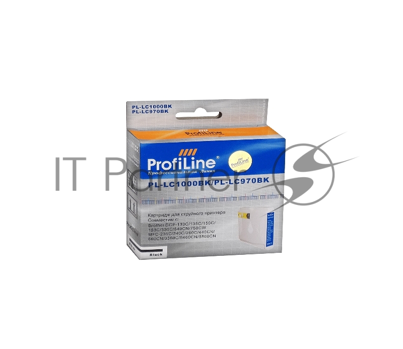 Картридж струйный ProfiLine PL-LC1000BK/LC970BK для принтеров Brother DCP -130C/135C/150C/235C/330C/350C/440CN/750CW/MFC-240C/260C/660CN/665CW/885CW/360C/5460CN/5860CW Black водн