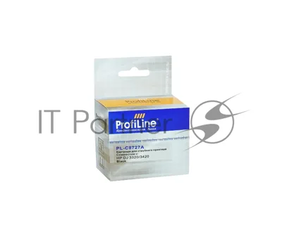 Картридж струйный ProfiLine PL-C8727A для принтеров HP DJ 3320/3420/3845 Black водн