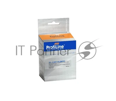 Картридж струйный ProfiLine PL-C4913A №82 для принтеров HP Deskjet 500/500ps/510/800/800ps(24/42in) DesignJet copier cc800ps Yellow водные
