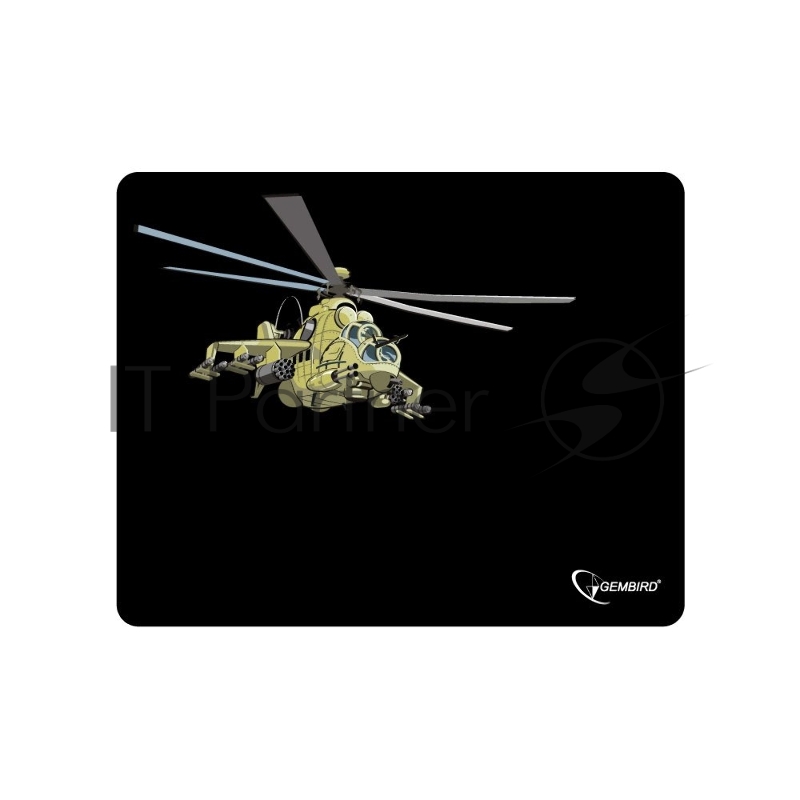 Коврик Gembird MP-GAME9, рисунок "вертолет" 250x200x3мм