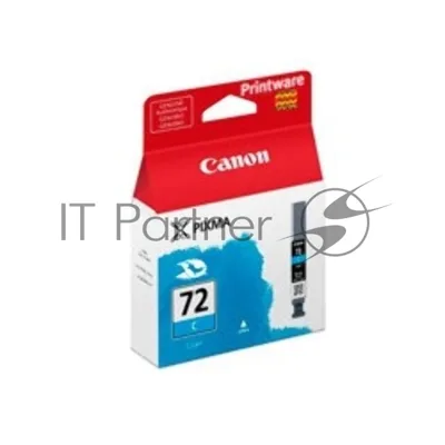 Картридж струйный PGI-72C (6404B001), для Canon PRO-10, Голубой, 525стр.