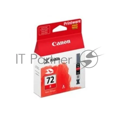 Картридж струйный PGI-72R (6410B001), для Canon для PRO-10, Красный, 1045стр