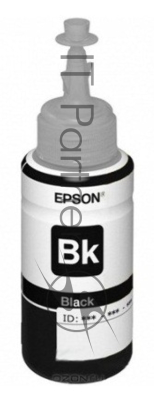 Чернила Epson L100/110/200/210/300/355/550/555 (O) C13T66414A, black, 70ml
