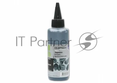 Чернила Cactus CS-EPT6641 черный 100 мл Epson L100/L200