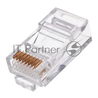 Коннектор Gembird RJ45 8P8C (100 шт. в уп) без вставки