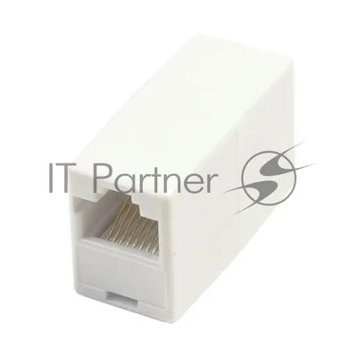 Коннектор проходной адаптер RJ45 Gembird Соединитель RJ-45F/RJ-45F TA350/1