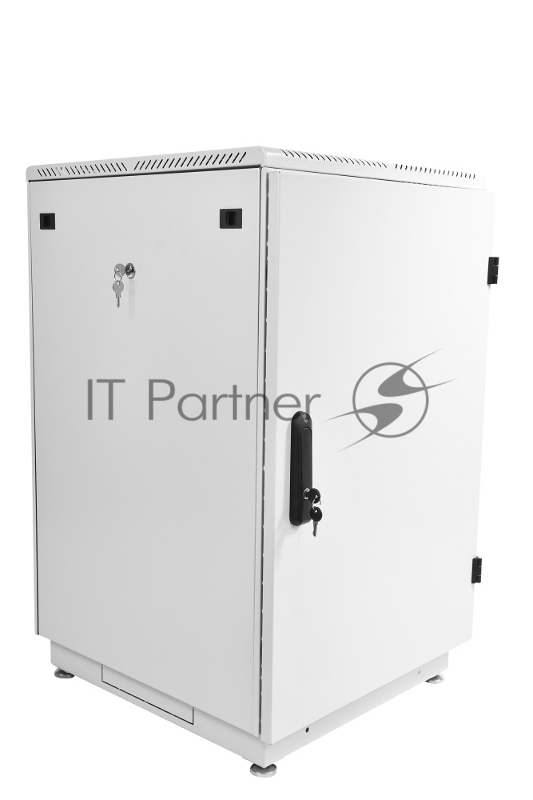 Шкаф телеком. напольный 18U (600x800) дверь металл (ШТК-М-18.6.8-3AAA) (2 коробки)