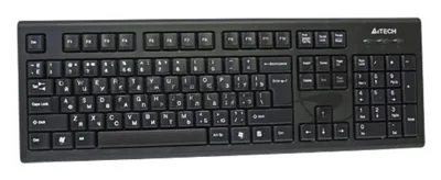 Клавиатура проводная A4Tech KR-85 USB черный