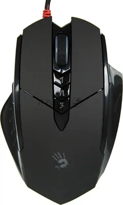 Мышь проводная A4Tech Bloody V7 черный, 3200 dpi, USB Type-A, кнопки - 8