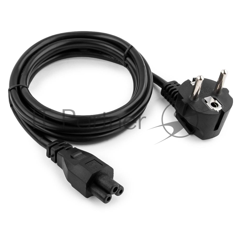 Кабель питания для ноутбуков Cablexpert PC-186-ML12 1.8м, 3-pin, с зазем., пакет