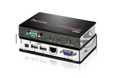 Переключатель ATEN CE700A-D(AT-G) Удлинитель, SVGA+KBD+MOUSE USB ATEN, 150 метр., HD-DB15+USB A-тип, Female, c KVM-шнуром USB 1.8м, Б.П. 220> 5.3V