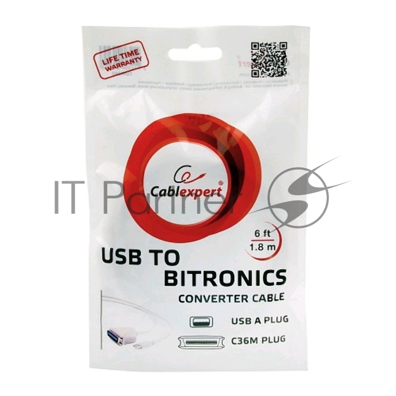 Переходник Gembird Конвертер Bitronics ->USB порт CUM-360, C36M/USBAM, 1.8м, блистер