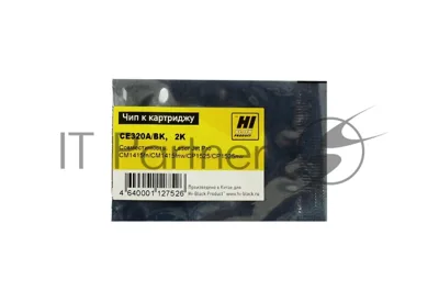 Чип Hi-Black к картриджу HP CLJ CP1525/CM1415 new, BK, 2K
