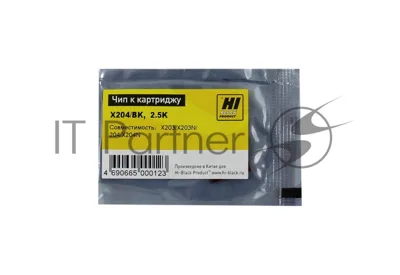 Чип к картриджу Lexmark X203/204 (Hi-Black) new, 2,5K