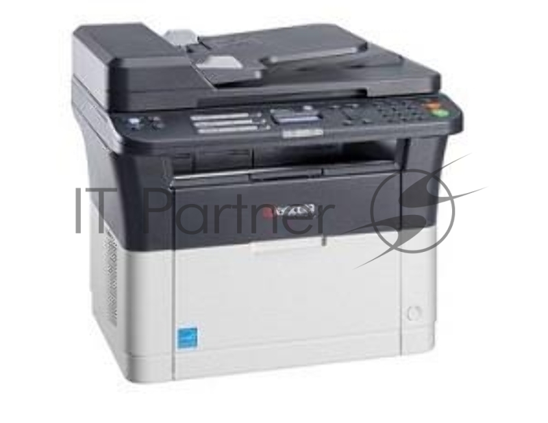 МФУ лазерное Kyocera Ecosys FS-1025MFP (1102M63RU0/1102M63RUV/1102M63RU2/1102M63NX2/1102M63DZ2), A4, ч/б, печ. до 25 стр/мин., скан. до 18 стр/мин. (ч/б) 6 стр/мин. (цвет), 600 x 1800 dpi (печать) 600x600dpi (скан), USB, RJ-45