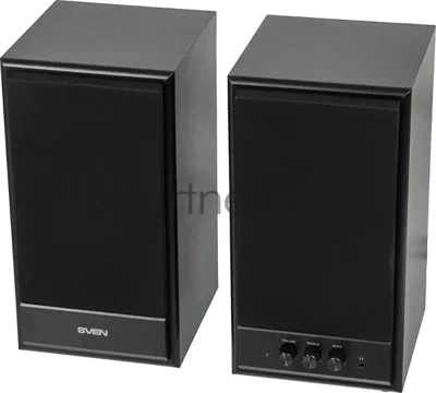 Акустическая система SVEN SPS-702 2.0 черный 40Вт