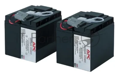 Батарея для ИБП APC RBC55 APC Replacement Battery Cartridge (2 шт. в уп-ке)