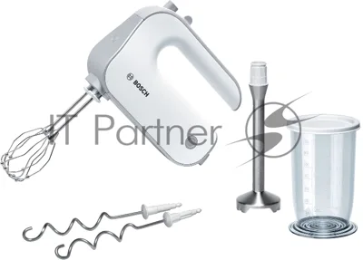 Миксер ручной Bosch MFQ4070 500Вт белый