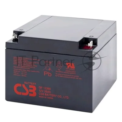 Батарея для ИБП CSB GP-12260 (12V, 26Ah) для UPS клеммы F2