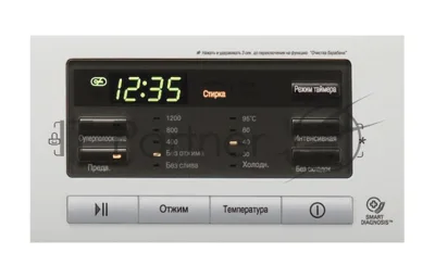 Стиральная машина LG F1296TD4 серебристый, загрузка фронтальная 8 кг, 1200 об/мин, класс: А