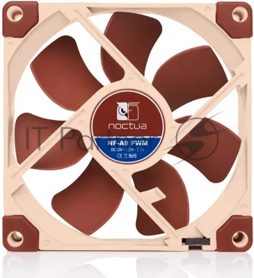 Вентилятор корпусной Noctua NF-A9 PWM, 92 мм, 2000 об/мин, 22.8 дБ, 4 pin PWM, без подсветки