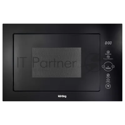 Встраиваемая микроволновая печь Korting KMI 825 TGN черный, 25 л, 900 Вт, переключатели - сенсор
