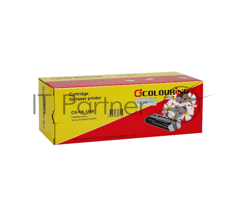 Картридж лазерный Colouring CG-TK-1140 черный (7200 стр.) для Kyocera FS-1035MFP/FS-1035MFP/DP/FS-1035MFP/L/KYM FS-1135MFP/ECOSYS M2035dn/M2535dn