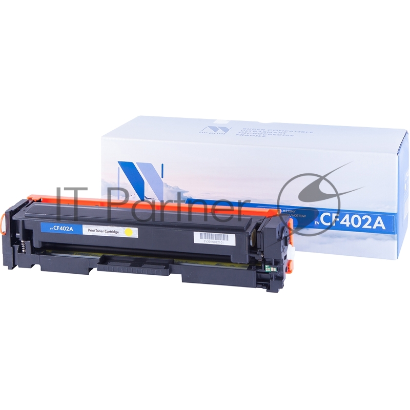 Картридж лазерный NVPrint совместимый HP Laser Jet Pro M252, MFP M277 CF402A Yellow (1400k)