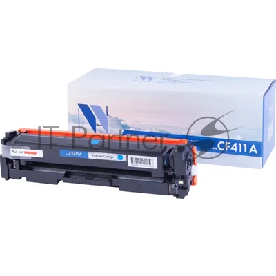 Картридж лазерный NVPrint совместимый LJ Pro M477fdn/M477fdw/M477fnw/M452dn/M452nw CF411A Cyan (2 300k)