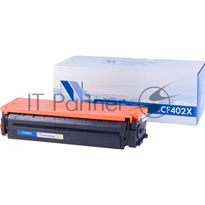 Картридж лазерный NVPrint совместимый HP CF402X Yellow для CLJ Color M252, MFP M277 (2 300k)