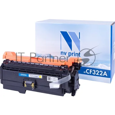 Картридж лазерный NVPrint совместимый НР CF322A Yellow для LJ Color M680dn, M680f, M680z (16500k)