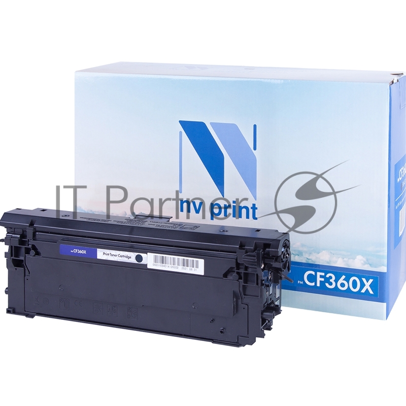 Картридж лазерный NVPrint совместимый НР CF360X черный для LJ Color M552/M553 (12500k)