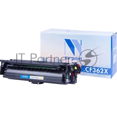 Картридж лазерный NVPrint совместимый НР CF362X Yellow для LJ Color M552/M553 (9500k)