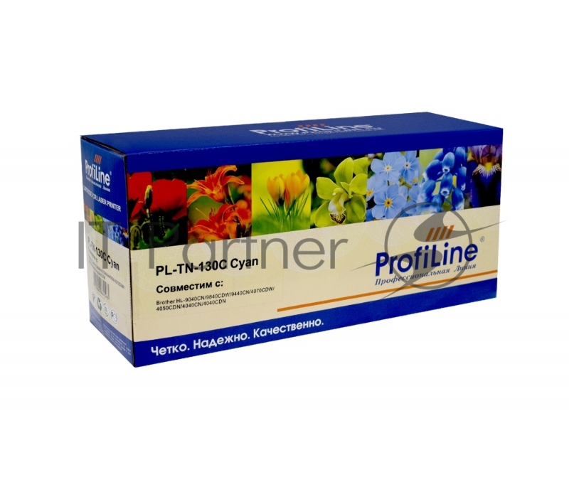 Картридж ProfiLine PL-TN-130C для принтеров Brother DCP 9042CDN/9045CDN/9040CN/MFC/9840CDW/9440CN/HL/4040CN/4050CDN/4070C 1500 копий Cyan