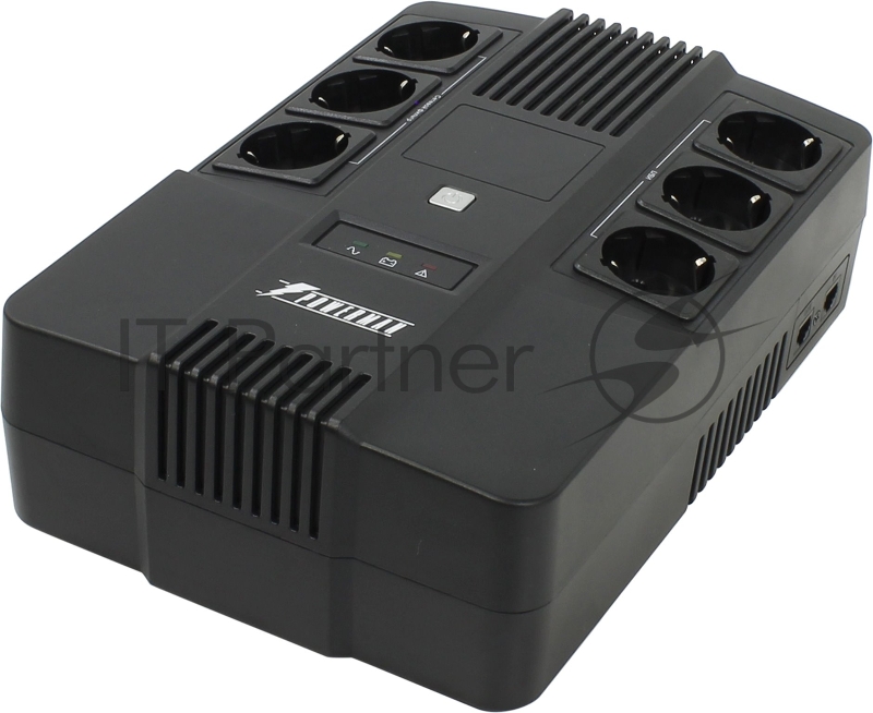 Источник бесперебойного питания Powerman BRICK 800 черный