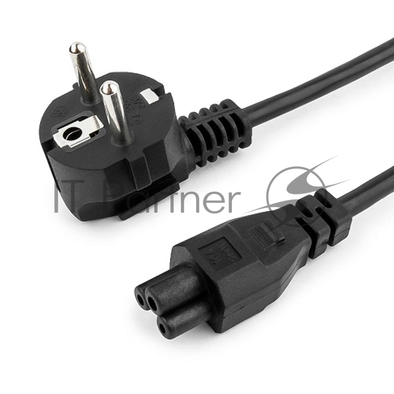 Кабель питания для ноутбуков Gembird/Cablexpert, 3м, Schuko- C5, 10А (PC-186-ML12-3M)