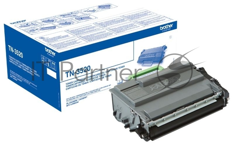 Картридж лазерный Brother TN3520 черный для Brother HL-L6400DW/L6400DWT/MFC-L6900DW/L6900DWT (20000стр.)