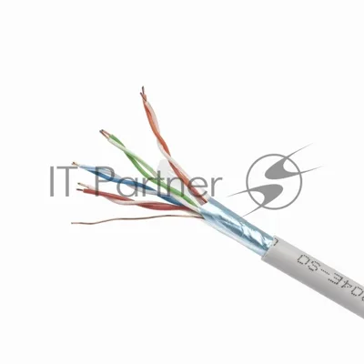 Кабель FTP Cablexpert FPC-5004E-SO кат.5e медь однож. экран, 305м pullbox, серый