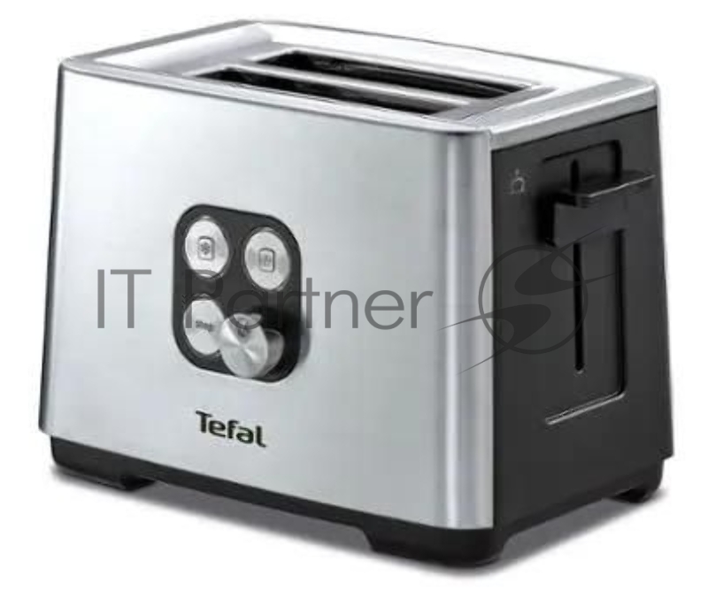 Тостер Tefal TT420D30 серебристый, 900 Вт, 2 слота