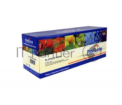 Картридж лазерный ProfiLine PL-CF412X №410X для принтеров HP LaserJet Pro M477/M452 Yellow 5000 копий