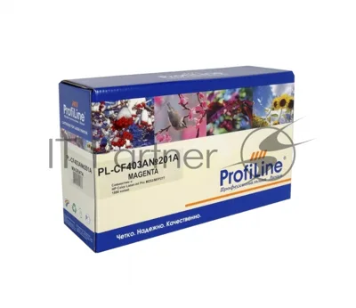 Картридж лазерный ProfiLine PL-CF403A №201A для принтеров HP Color LaserJet Pro M252/MFP277 1400 копий Magenta