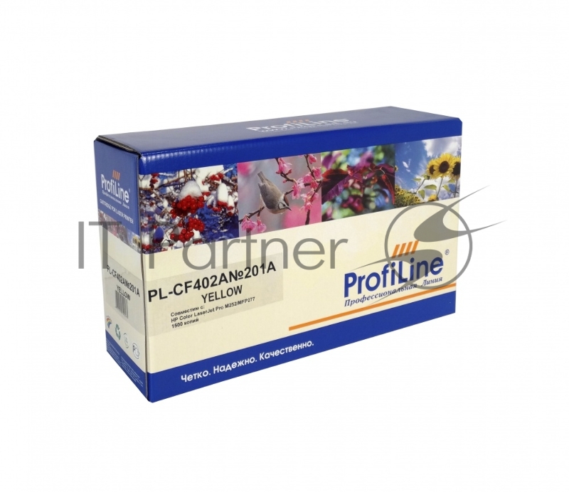 Картридж лазерный ProfiLine PL-CF402A №201A для принтеров HP Color LaserJet Pro M252/MFP277 1400 копий Yellow